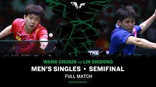 FULL MATCH | Wang Chuqin vs Lin Shidong | MS SF | #SaudiSmash 2024