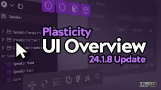 Plasticity UI Overview | Beginner Getting Started | Version 24.1.8 Update