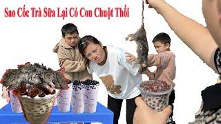 DTVN Vlog : (Tập 183 )Bài học nhớ đời cho kẻ giám bắt nạt trẻ trâu( TRÀ SỮA CÓ CON CHUỘT )