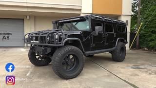 EVS Motors Search and Destroy Tier 1 H1 Hummer For Sale drives underwater through floods in Houston.