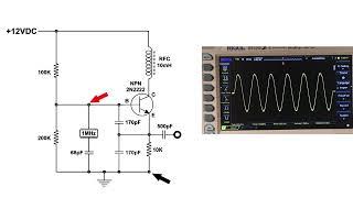 1MHz Crystal Oscillator How to Find the RF Feedback Path