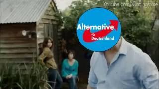 AfD Werbung: Die AfD wird kommen und Deutschland retten!