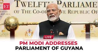 LIVE | PM Narendra Modi addresses the Special Session of the Parliament of Guyana