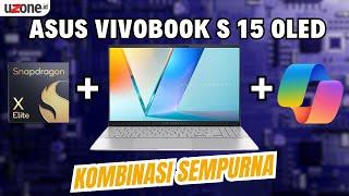 REVIEW ASUS VIVOBOOK S 15 OLED: SNAPDRAGON X ELITE DAN COPILOT+ PC JADI SENJATA UTAMA ASUS