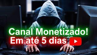 4000 horas e Mil inscritos em uma Semana sem Depender de SORTE no Modo Fácil? (Monetizar youtube)