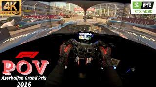 F1 24 POV Gameplay | Max Verstappen's Epic Victory at the 2024 Azerbaijan Grand Prix with Red Bull!