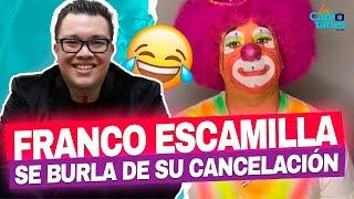 Franco Escamilla SE BURLA de su cancelación tras DEFENDER a Platanito