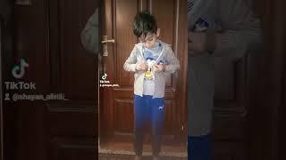 Shayan and Shahan school time/morning school