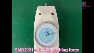Push force test for SMD lamps
