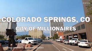 Colorado Springs, Colorado - Driving Tour 4K