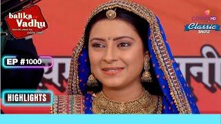 Anandi को बचाया एक Stranger ने | Balika Vadhu | बालिका वधू | Highlight | Ep. 1000