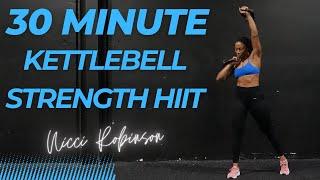 30 Minute Kettlebell HIIT