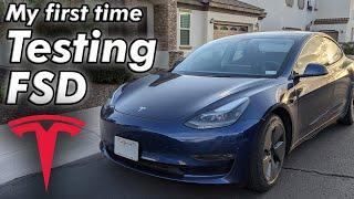 Crazy Tempe traffic, airport, trains and more! | JJRicks Rides With Tesla FSD #1