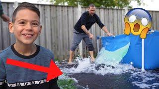 ONZE TUIN OVERSTROOMT MET WATER !! - De Bakkertjes #607