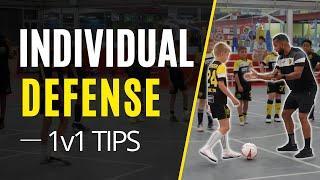 1v1 Defending | How to Improve Individual Defense in Futsal | 9 Tips to Defend Better