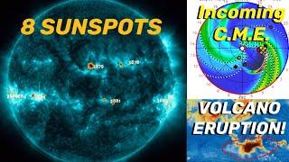 Solar Flare FRENZY! Indonesia Volcano ERUPTION! World Weather