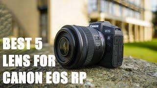 Best 5 lens for Canon EOS RP