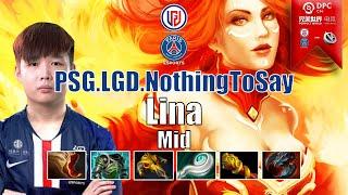 PSG.LGD vs VG | INSANE LINA RIGHT CLICK BUILD | DPC 2021 CN - SEASON 2 | DPC PLAYER'S PERSPECTIVE