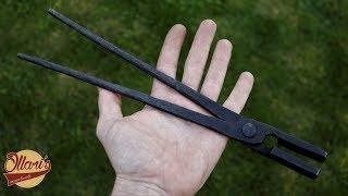 Forging Basic Blacksmiths Tongs | Beginner Blacksmithing Project