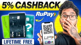 4 BEST Lifetime Free RUPAY Cashback Credit Cards for UPI Payments in 2025