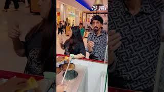 Aunty reaction  wait for end  #auntyprank #nazimprank #funny