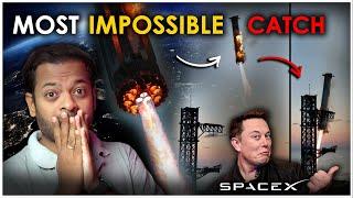  ராக்கெட்டை லாவகமாக Catch பிடித்த SpaceX  திக்.. திக்.. நொடிகள் | Mr.GK