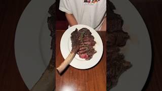 Who’s buying this $1000 wagyu tomahawk???Papi Steak, Miami #steak #food