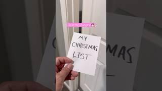 That’s all i want for Christmas #middlechild #shorts #youtubeshorts #love #homemade #wow #siblings