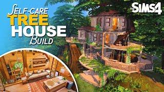 I built a COSY self-care TREEHOUSE | The Sims 4 (speed build)