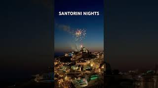 Santorini Nights are absolutely gorgeous! #travel #santorini #nightlife #fireworks #island #ocean