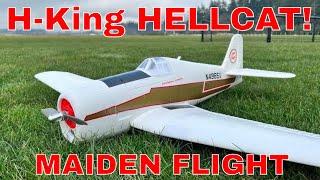 H-King F6F Hellcat Reno Aces JohnVHRC Maiden! from HobbyKing Little Nugget F6F Warbird