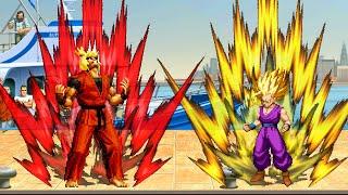 GOHAN VS DRAGON KEN! SUPER EPIC FIGHT!