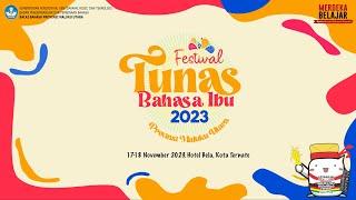 Festival Tunas Bahasa Ibu Provinsi Maluku Utara Tahun 2023