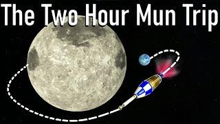 Setting The World Record Mun Speedrun in Kerbal Space Program 2