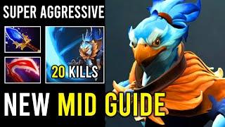 Super Aggressive Mid Lane | Insane Physical DMG Desolator + Aghanim Kez Unstoppable Hero Dota 2