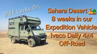 Sahara Desert & Morocco Expedition. In an Iveco Daily 4x4 Off-Road Overlander Camper Truck.