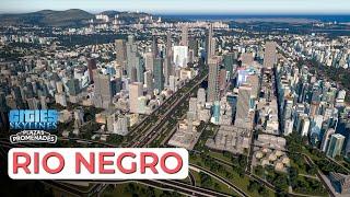 de 0 a 700k habitantes ️️ | Rio Negro | Cities Skylines