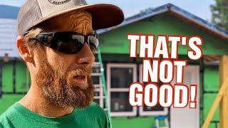 WHY!?! Problem After Problem On Our Cabin Homestead| Hidden Blessings| Facia & Soffit Materials