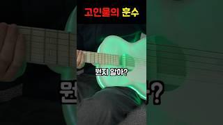 기타 20년 쳐도 못하는 기술