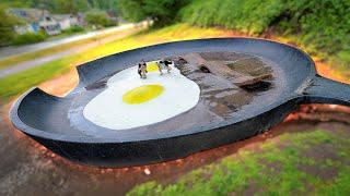 WORLD'S FIRST FRYING PAN SKATEPARK?!