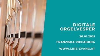 Orgelvesper 26.01.2021