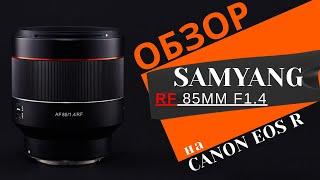 Samyang RF 85mm F1 4 для canon eos r. Обзор и сравнение. Тесты боке, резкости, автофокуса.