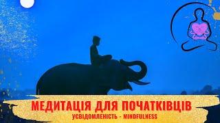 Медитація для початківців. Усвідомленість або практика Mindfulness