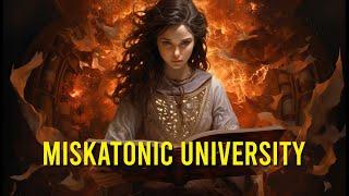 Miskatonic University: An Epicenter of Eerie Lore, not exactly Hogwarts