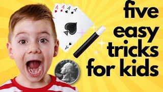 5 Easy Magic Tricks For Kids  #kidsmagictricks #magictricksforkids #easymagictricks