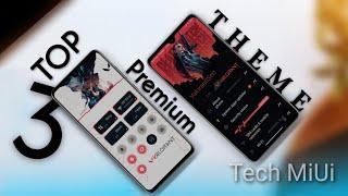 Top 3 Cool MIUI 12.5 Themes | MIUI 13 Theme Customisation | New Control Centre | 2021