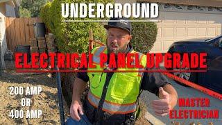 Electrical Panel Upgrade | BEST 200 or 400 AMP Underground Tutorial | Master Electrician