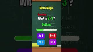 Easy Addition Quiz!  Learn Math the Fun Way! #Shorts #maths #uk #usa #australia #fyp #quiztime