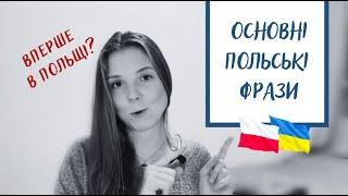 Базовий розмовник польської мови: вітання, представлення, прохання про допомогу, покупки, їжа тощо.