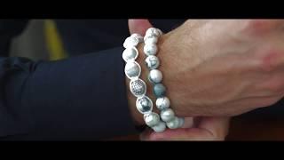 Howlite Bracelets for Men - Wear Howlite Beaded Bracelets